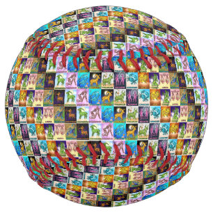 〔占星術の〕十二宮図 ソフトボール
