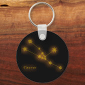 〔占星術の〕十二宮図 – タウロス キーホルダー (正面)