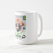 〔占星術の〕十二宮図 – タウロス – マグカップ (正面右)