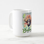 〔占星術の〕十二宮図 – タウロス – マグカップ (正面左)