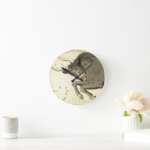 "〔占星術の〕十二宮図：タウロス"時計 ラウンド壁時計 (ホーム)