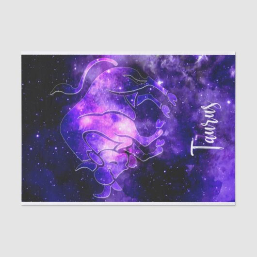 〔占星術の〕十二宮図:タウロス 薄葉紙 (正面)