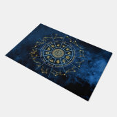 〔占星術の〕十二宮図 ドアマット (アングル)
