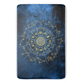 〔占星術の〕十二宮図 バスマット (正面縦)