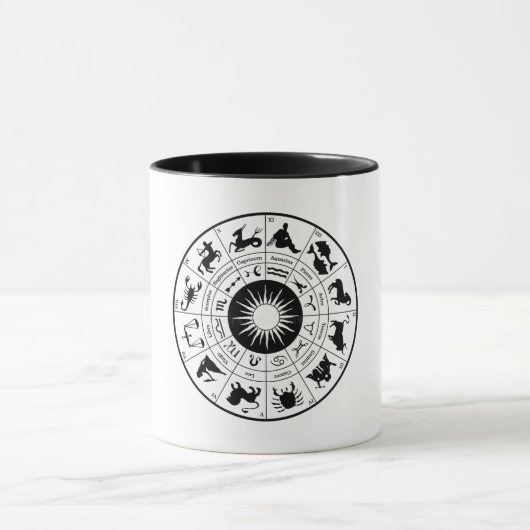 〔占星術の〕十二宮図 マグカップ (中央)