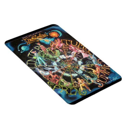 〔占星術の〕十二宮図 マグネット (右側)