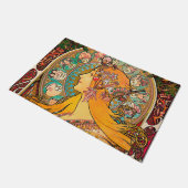 〔占星術の〕十二宮図、ミュシャ ドアマット (アングル)