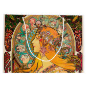 〔占星術の〕十二宮図、ミュシャ ラージペーパーバッグ (裏面)