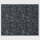 〔占星術の〕十二宮図 ラッピングペーパー (フラット)