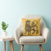 (占星術の)十二宮図: レオ1482年 クッション (椅子)