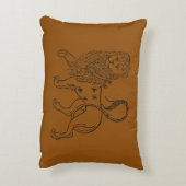 (占星術の)十二宮図: レオ1494年 アクセントクッション (裏面(縦))