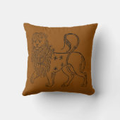 (占星術の)十二宮図: レオ1494年 クッション (裏面)