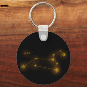 〔占星術の〕十二宮図 – レオ キーホルダー (正面)