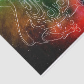 〔占星術の〕十二宮図：レオ「ライオン」 薄葉紙 (詳細)