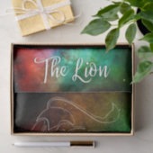 〔占星術の〕十二宮図：レオ「ライオン」 薄葉紙 (ギフト)