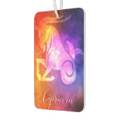 〔占星術の〕十二宮図:山羊座カラフルキャンディカラー カーエアーフレッシュナー (左)