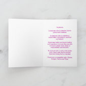 〔占星術の〕十二宮図:山羊座カラフルキャンディカラー カード (内部)