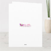 〔占星術の〕十二宮図-山羊座ザシーヤギ カード (裏面)