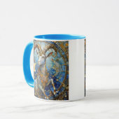 〔占星術の〕十二宮図-山羊座ザシーヤギ マグカップ (正面左)