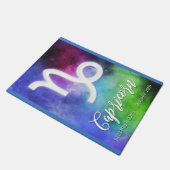 〔占星術の〕十二宮図:山羊座日 ドアマット (アングル)