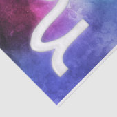 〔占星術の〕十二宮図:山羊座日 薄葉紙 (詳細)