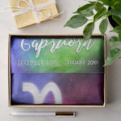 〔占星術の〕十二宮図:山羊座日 薄葉紙 (ギフト)