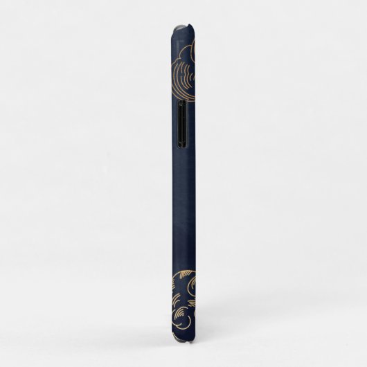 〔占星術の〕十二宮図、星占い、Aquarius Moon Sun Stars電話 Case-Mate iPhoneケース (裏面/右)