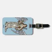 (占星術の)十二宮図: 《星座》乙女座1482年 ラゲッジタグ (正面横)