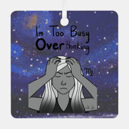 〔占星術の〕十二宮図《星座》乙女座「考え過忙しぎだ」 メタルオーナメント