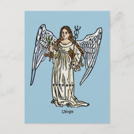 〔占星術の〕十二宮図:《星座》乙女座, 1482 ポストカード
