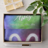 (占星術の)十二宮図: 牡羊座の日付 薄葉紙 (ギフト)