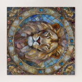 〔占星術の〕十二宮図 – 獅子レオ ジグソーパズル (横)