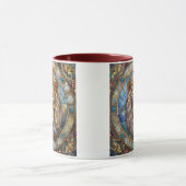 〔占星術の〕十二宮図 – 獅子レオ マグカップ (中央)