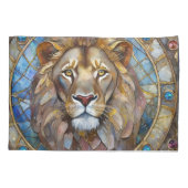 〔占星術の〕十二宮図 – 獅子レオ 枕カバー (裏面)