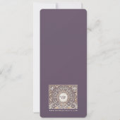 〔占星術の〕十二宮図- 結婚s 招待状 (裏面)