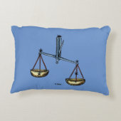 (占星術の)十二宮図: 色の天秤座 アクセントクッション (裏面)