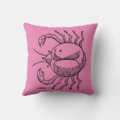 (占星術の)十二宮図: 蟹座1482年 クッション (裏面)