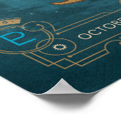 〔占星術の〕十二宮図:蠍座 ポスター (角)