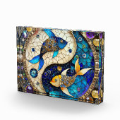 〔占星術の〕十二宮図 – 魚座フィッシュインとヤン フォトブロック (右)