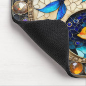 〔占星術の〕十二宮図 – 魚座フィッシュインとヤン マウスパッド (コーナー)