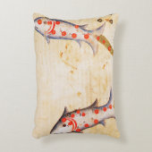 (占星術の)十二宮図: 魚類、C1350 アクセントクッション (正面(垂直))