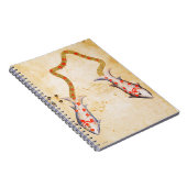 (占星術の)十二宮図: 魚類、C1350 ノートブック (右側)