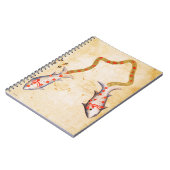 (占星術の)十二宮図: 魚類、C1350 ノートブック (左側)