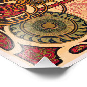 〔占星術の〕十二宮図, 1896 by Alphonseミュシャ フォトプリント (角)