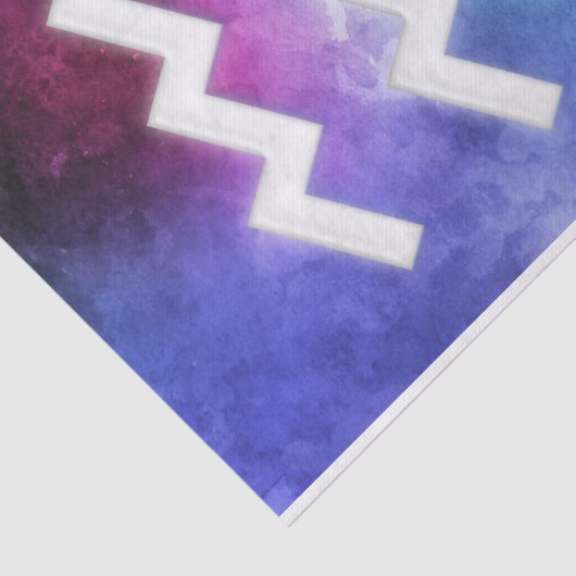 〔占星術の〕十二宮図: Aquariusの日付 薄葉紙 (詳細)