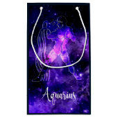 〔占星術の〕十二宮図: Aquarius スモールペーパーバッグ (裏面)