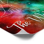 〔占星術の〕十二宮図: Aquarius 'The Water Bearer'ポスター ポスター (角)