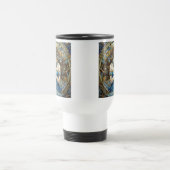 〔占星術の〕十二宮図- Aquarius The Water Bearer トラベルマグ (中央)