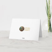 〔占星術の〕十二宮図- Aquarius The Water Bearer Mermaid カード (裏面)