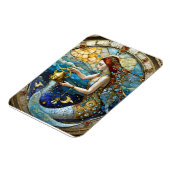 〔占星術の〕十二宮図- Aquarius The Water Bearer Mermaid マグネット (左側)